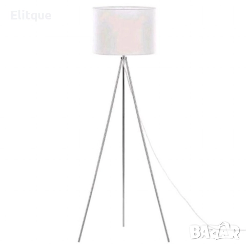 LED Подова лампа с текстилен абажур, снимка 6 - Други - 52742565