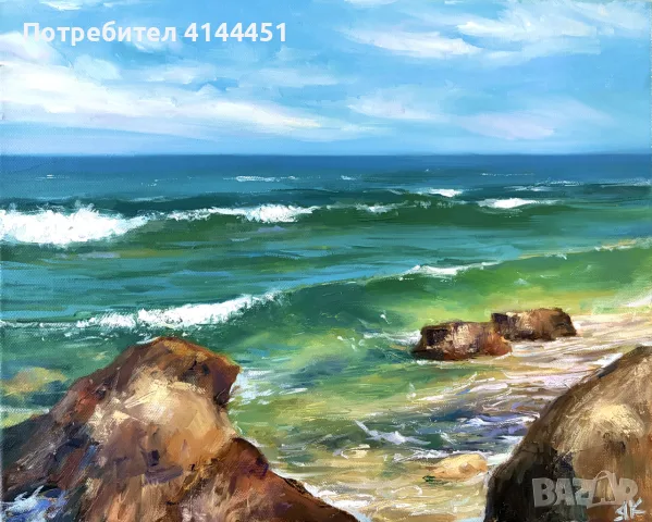 Картина, “Морски бриз” размер 33х41