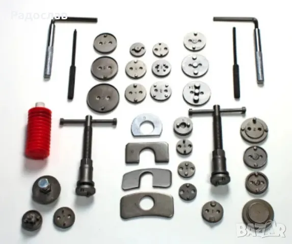 Комплект инструменти за смяна на накладки - 35 части, снимка 3 - Аксесоари и консумативи - 50441988