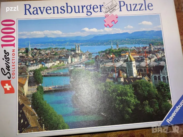 Пъзел "Zurich" Swiss Collection Ravensburger 1000 части, снимка 1