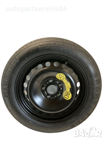 Резервна гума T125 4x16 за Volvo C70 (2008) 30671448 90R16 6G92-1A479-AA