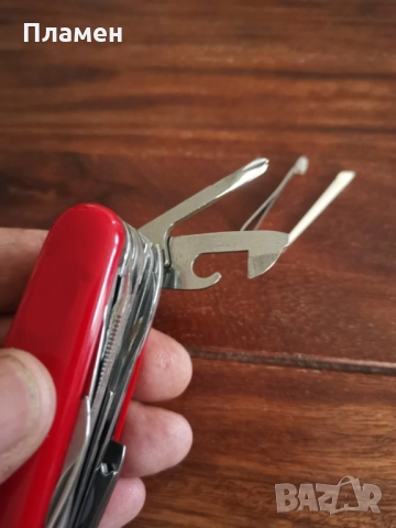 Тип Швейцарски джобен нож 32 в 1 мултифункционален, армейски мултитул, сгъваем тип,ножче инструмент, снимка 7 - Ножове - 31484785