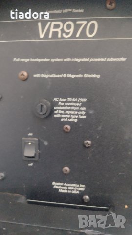 Boston Acoustics VR 970 , снимка 17 - Тонколони - 42666615