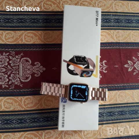 ПЕРФЕКТЕН!!!  DT 7 mini+ /с нова метална верижка/, снимка 2 - Смарт часовници - 51315238