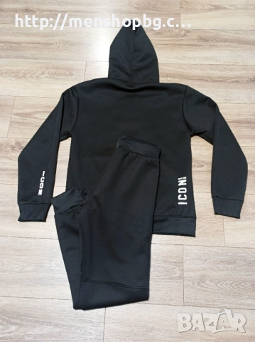 Мъжки екип код 01 -  черен, снимка 3 - Спортни дрехи, екипи - 53215095