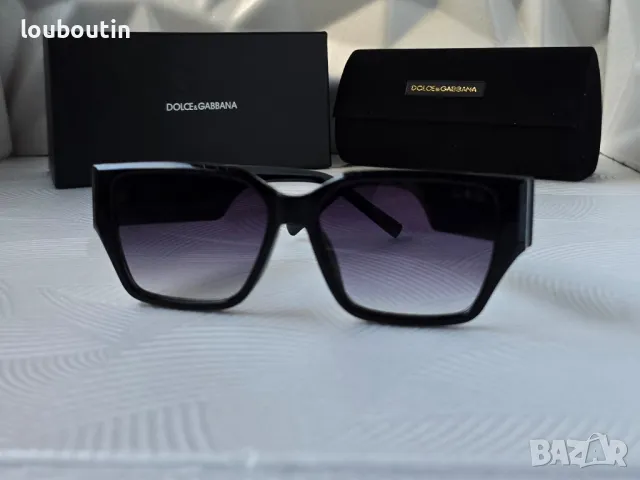 Dolce DG 2024 дамски слънчеви очила правоъгълни, снимка 13 - Слънчеви и диоптрични очила - 48031250
