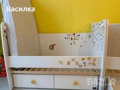 детски креватчета за близнаци, снимка 2 - Стоки за близнаци - 53687469