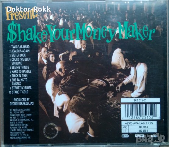 The Black Crowes – Shake Your Money Maker (1990, CD), снимка 2 - CD дискове - 41556646