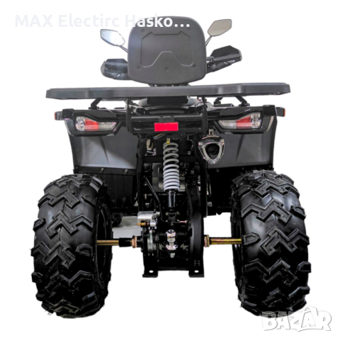 Бензиново ATV 200 кубика Shark Black & Red с LED дисплей, снимка 4 - Мотоциклети и мототехника - 44751784