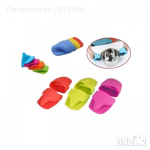 1404 Силиконова ръкохватка/ръкавица за горещо, снимка 3 - Аксесоари за кухня - 35736953