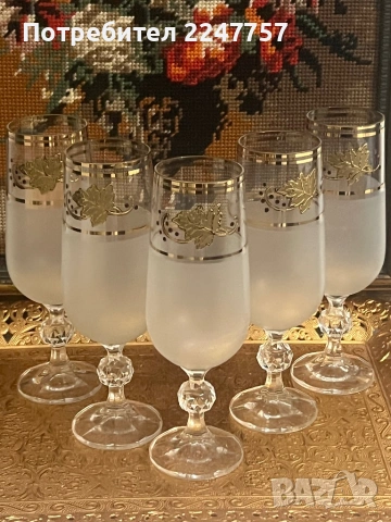 Сервиз Бохемски кристал