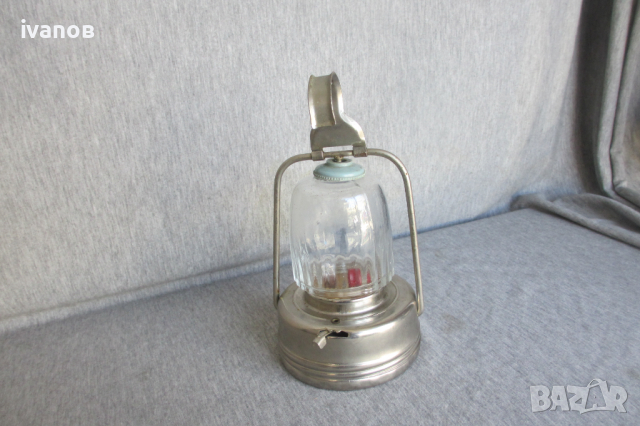 стара лампа фенер, снимка 2 - Антикварни и старинни предмети - 36436310