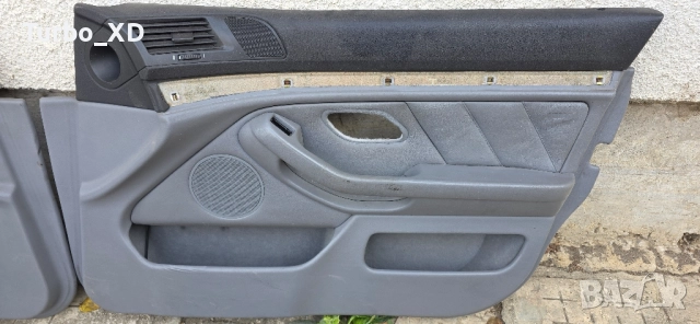 Продавам сиви кожени кори за вратите за BMW E39, снимка 5 - Части - 51966258