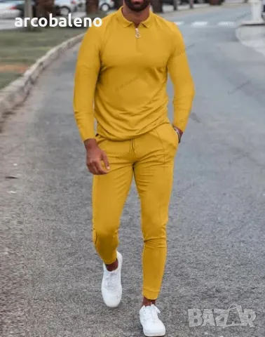 Ежедневен мъжки моден комплект от две части, 7цвята , снимка 8 - Други - 47347553