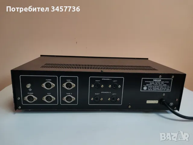 Винтидж Японски Стерео Усилвател NIKKO NA-390, снимка 6 - Ресийвъри, усилватели, смесителни пултове - 49289324