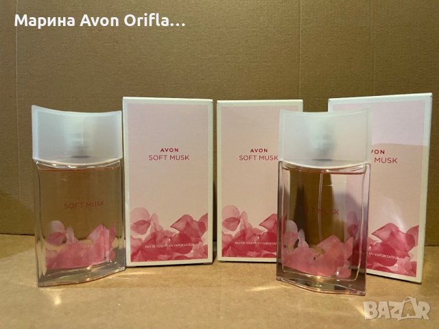 Тоалетна вода Soft Musk Avon, снимка 2 - Дамски парфюми - 41500093