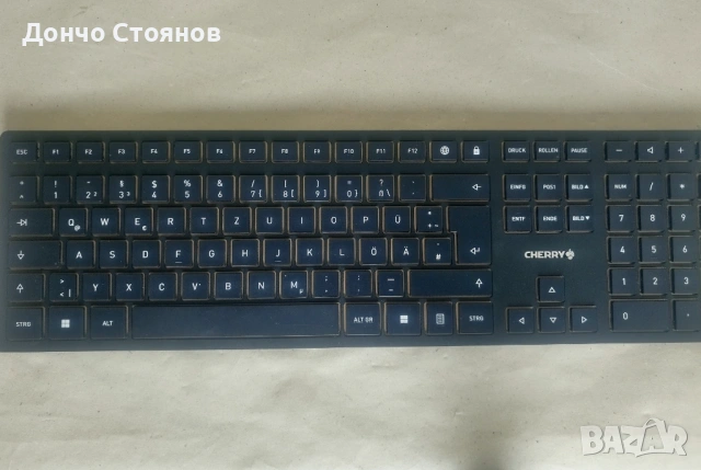 НОВА клавиатура Cherry DW 9100 Slim, безжична, 2400 dpi, Bluetooth, USB, снимка 2 - Клавиатури и мишки - 53486931