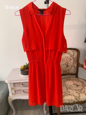 Рокля на размер H&M в размер XS, снимка 5 - Рокли - 44687453