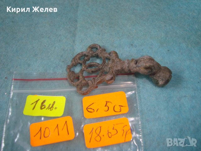 СТАРИННА МЕТАЛНА ДРЪЖКА за СКРИН ЧЕКМЕДЖЕ ШКАФЧЕ БЮФЕТ АВТЕНТИЧЕН ВИД с ПАТИНА АНТИКВАРНА ВЕЩ 1011, снимка 5 - Антикварни и старинни предмети - 35679653