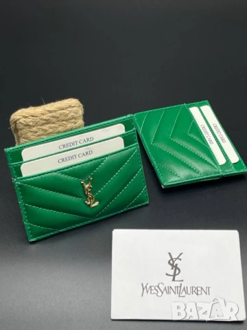 визитници ysl saint laurent , снимка 3 - Портфейли, портмонета - 51389644