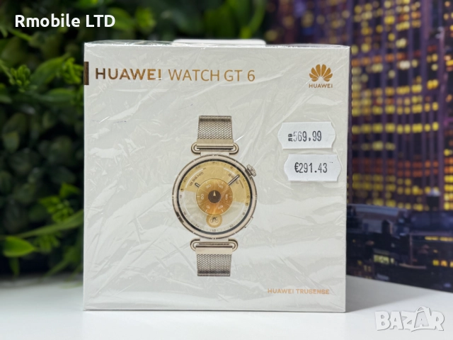 ! НоВо ! Huawei Watch GT6 Gold 41mm 2г Гаранция