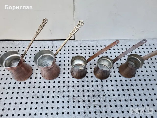 Малки, медни джезвета, снимка 7 - Други - 47668160