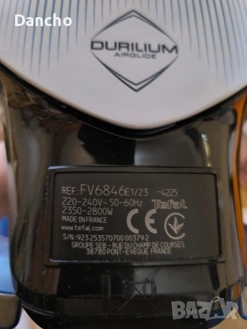 Ютия Tefal FV6846 Ultragliss Plus, 2800W, Авт. изключване, снимка 3 - Ютии - 53030617