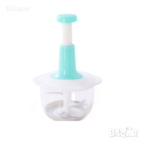 Механичен кухненски чопър - Лесно и бързо рязане без усилие, снимка 5 - Други - 52684554