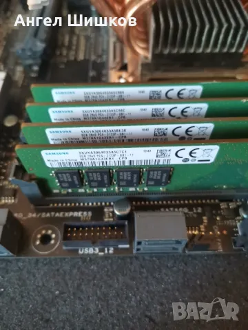 X99 Asus X99-A II Socket 2011-3 I7-5930k 3500MHz 3700MHz(turbo) L2-1.5MB L3-15MB 32GB DDR4, снимка 5 - Дънни платки - 49243869