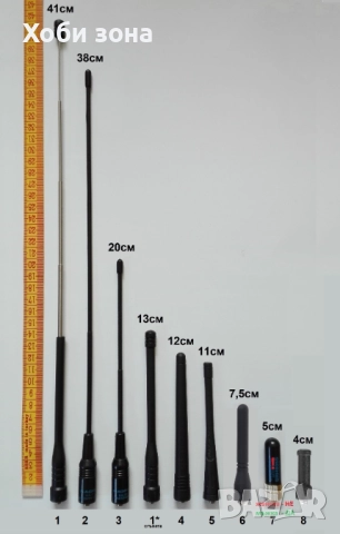 Антена за радиостанция Baofeng Pofung Kenwood TYT QYT уоки токи