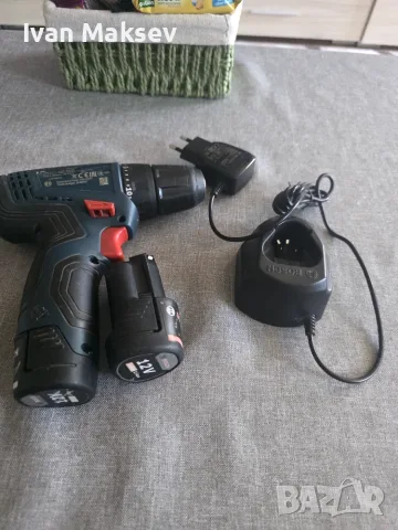 Винтоверт Бош 12 V, снимка 4 - Винтоверти - 55960466