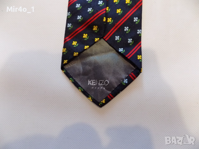 вратовръзка kenzo homme папионка мъжка оригинална копринена, снимка 6 - Други - 49822022