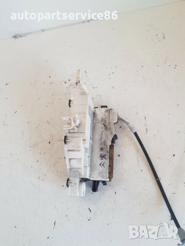 Заден десен механизъм за заключване на врата за Peugeot 407 2.2 (2006) 9659854080, снимка 2 - Части - 53733255