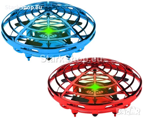 Мини UFO дрон с управление с жестове, снимка 5 - Дронове и аксесоари - 41370930