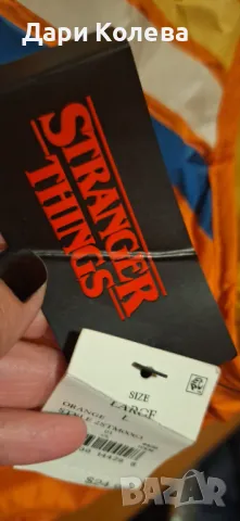 Stranger Things грейка Странни неща Стрейнджър тингс Netflix, снимка 4 - Спортни дрехи, екипи - 48578559