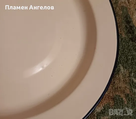 Емайлирано плато, чиния. , снимка 2 - Съдове за готвене - 49104804
