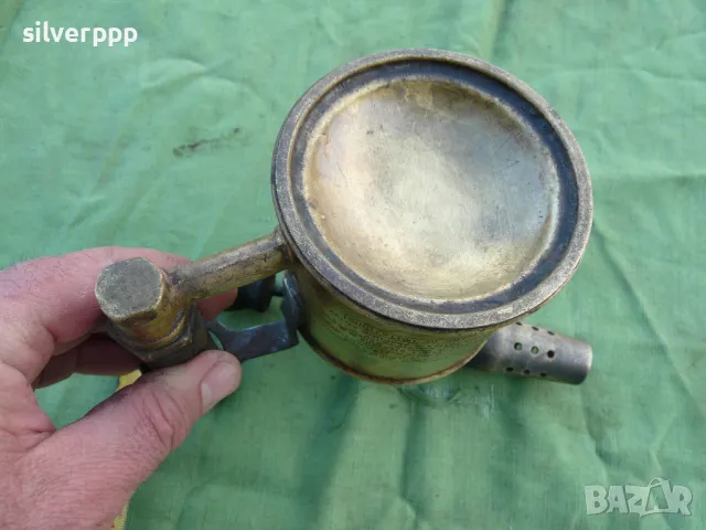  Стара шведска бензинова лампа , снимка 3 - Други ценни предмети - 49982529