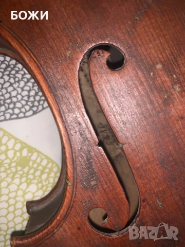 Стара ръчна цигулка – декорация, реставрация или колекция – уникат!, снимка 2 - Антикварни и старинни предмети - 50671454