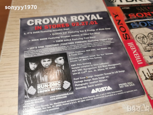 RUN DMC-ORIGINAL CD 0203261835, снимка 11 - CD дискове - 53684398