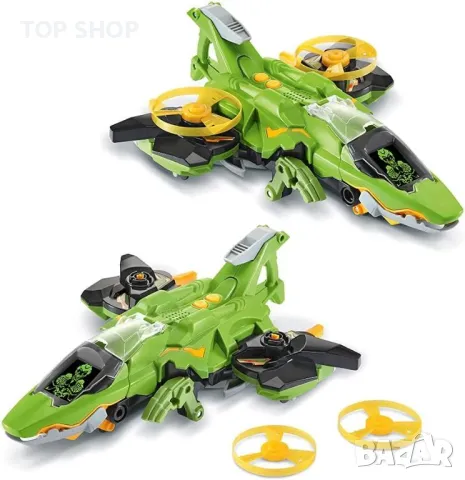 VTech Switch & Go Fire Pulsor- Интерактивен динозавър трансформанс, снимка 4 - Електрически играчки - 48780577