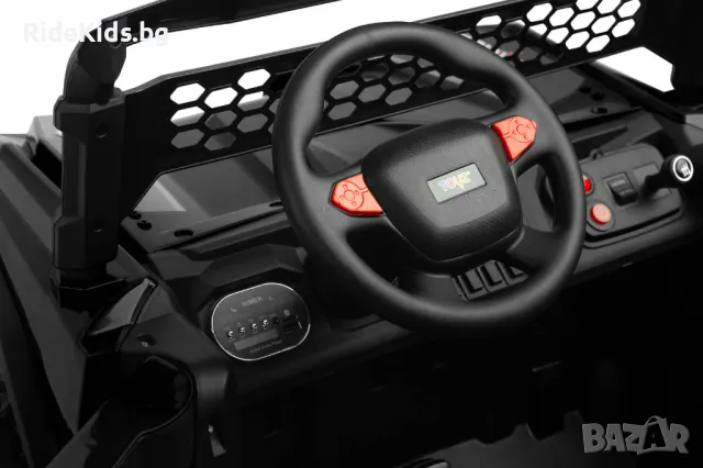 Офроуд акумулаторен автомобил BLAZE, Черен – 4x4, до 35кг., с дистанционно и LED, снимка 10 - Детски велосипеди, триколки и коли - 49976137