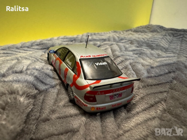 Audi A4 Quattro Super Touring #4 Tamara Vidali – Minichamps, мащаб 1:43., снимка 2 - Колекции - 51928994