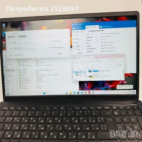 DELL Vostro/15,6” IPS/Ryzen 3 5425u/16GB DDR4/1TB SSD NVMe, снимка 12 - Лаптопи за работа - 47916614