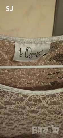 Дамска плетена рокля и блуза към нея, снимка 7 - Рокли - 49430173