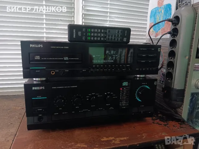PHILIPS CD-850 , снимка 3 - Ресийвъри, усилватели, смесителни пултове - 47398979