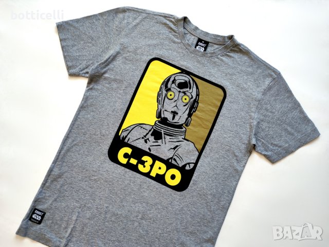 Addict x Star Wars C-3PO Short Sleeve Mens - M - оригинална мъжка тениска, снимка 8 - Тениски - 42091869