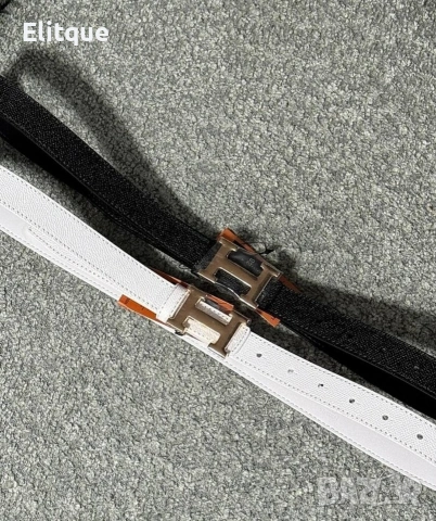 колани от естествена кожа в кутия hermes 