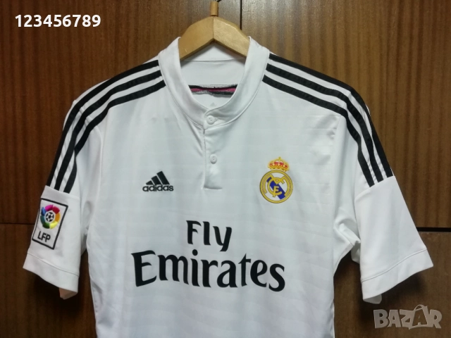 Реал Мадрид Серхио Рамос оригинална тениска фланелка Adidas Real Madrid Sergio Ramos екип размер М , снимка 4 - Тениски - 52394457