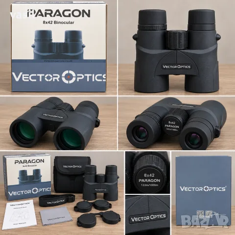 Vector Optics Paragon 8x42 – качествен бинокъл, снимка 3 - Екипировка - 55951927
