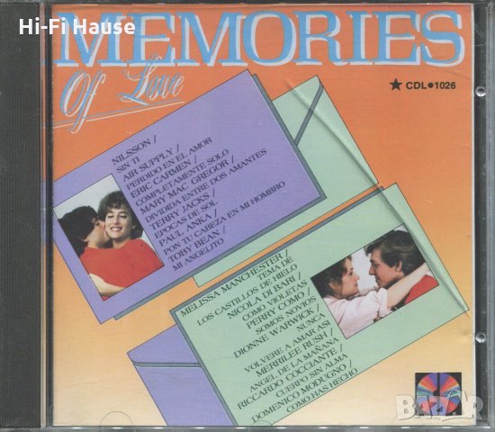 Memories of Love, снимка 1 - CD дискове - 35907715